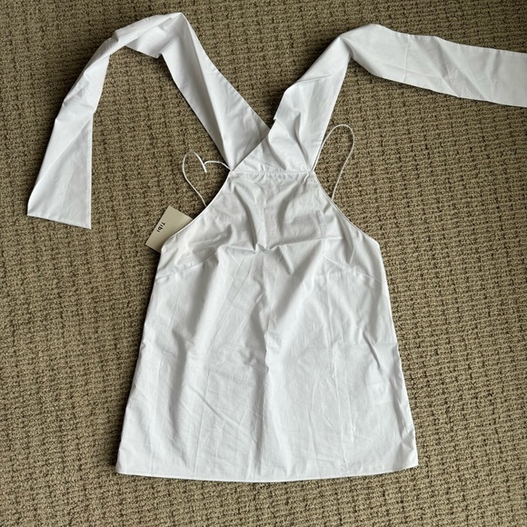 NWT Tibi Poplin Halter Top Size 00 - Can be worn two ways - Picture 7 of 10